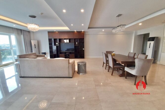 cho thuê căn hộ 267m2 ciputra view bể bơi 4