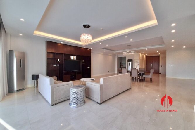 cho thuê căn hộ 267m2 ciputra view bể bơi 6