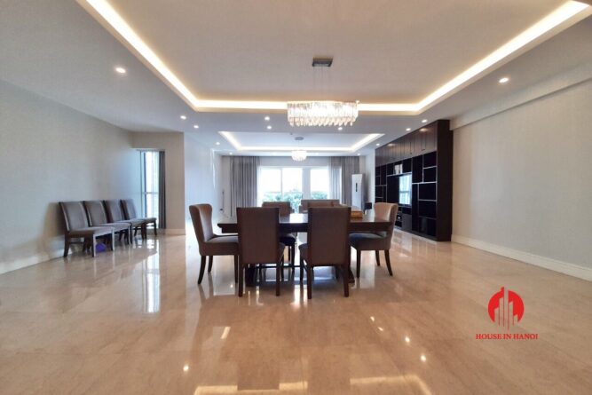 cho thuê căn hộ 267m2 ciputra view bể bơi 9