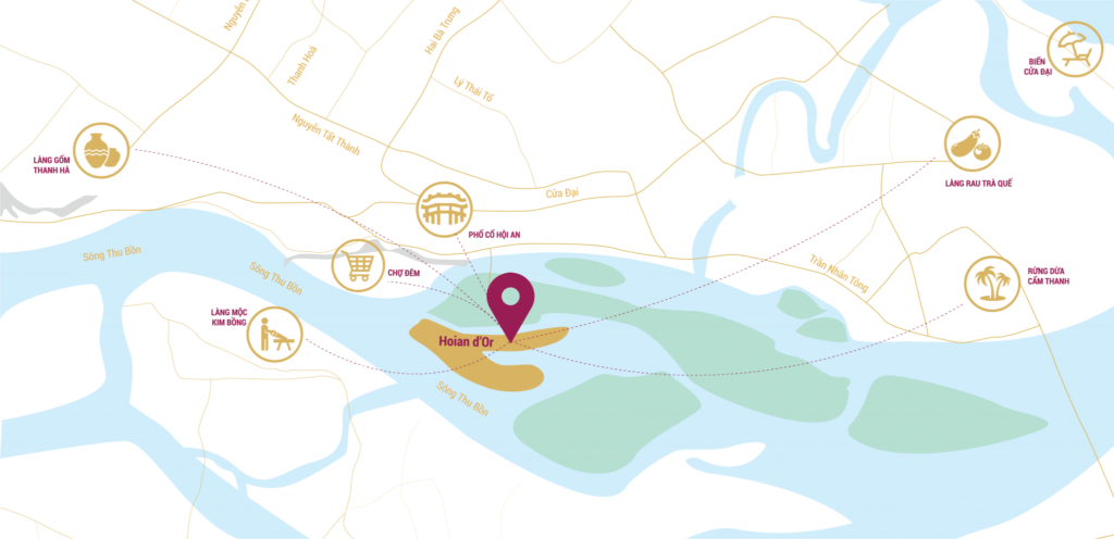vị trị hội an d or