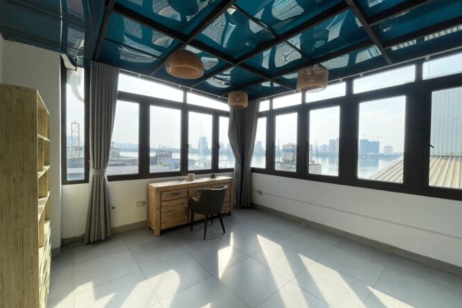 Cho thuê căn hộ 1N1VS tầng 7 tại Đặng Thai Mai