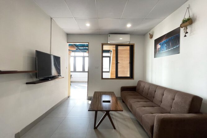 Cho thuê căn hộ 1N1VS tầng 7 tại Đặng Thai Mai