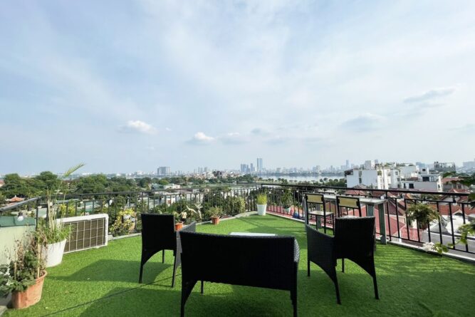 Cho thuê căn hộ 1N1VS tầng 7 tại Đặng Thai Mai