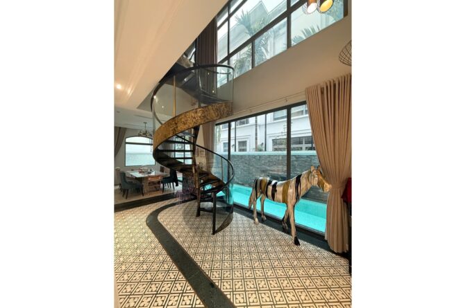 biệt thự bể bơi Vinhomes the harmony riverside (9)