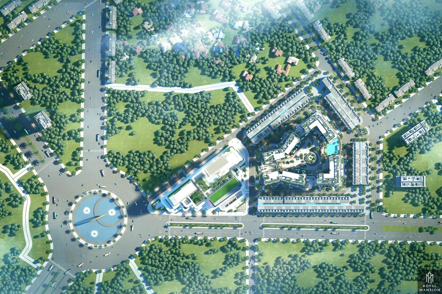 mặt bằng royal mansion